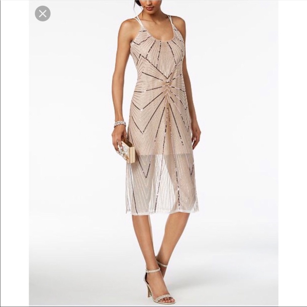 BCBGeneration Sequin Midi Dress